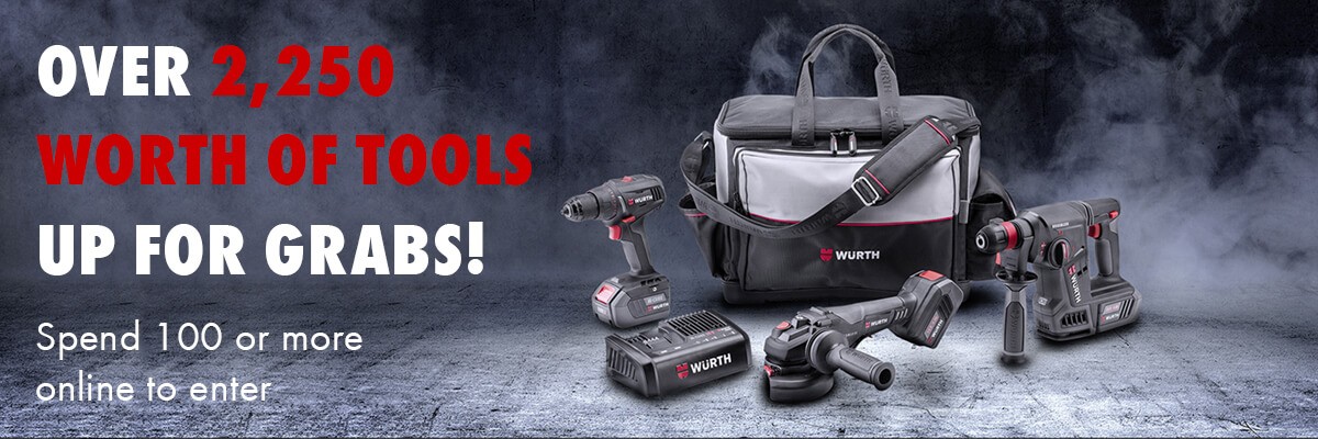 Win an M-CUBE® Triple Pack when you shop online with Würth this February!