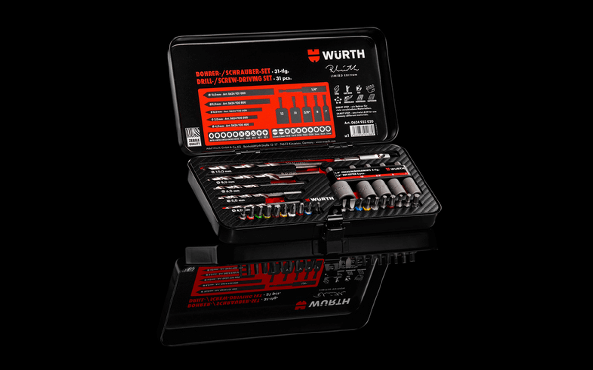 Limited Edition 31 piece screwdriver and drill bit set