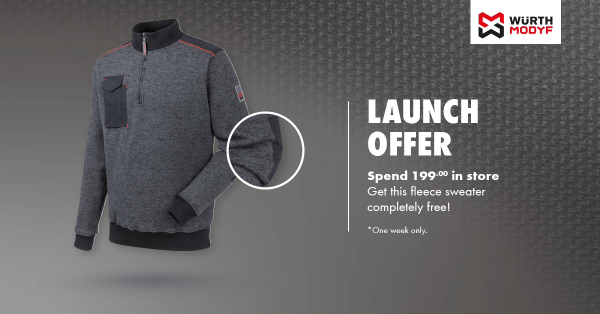 Spend 199.00 and get this fleece free!