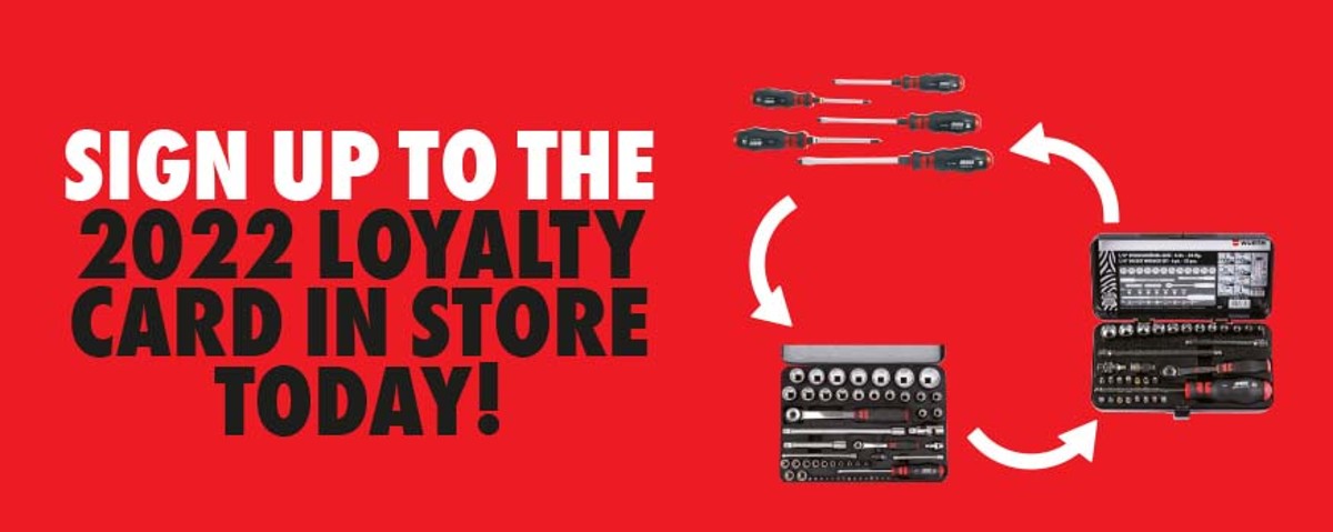 Register for your 2022 Würth Ireland Loyalty Card!