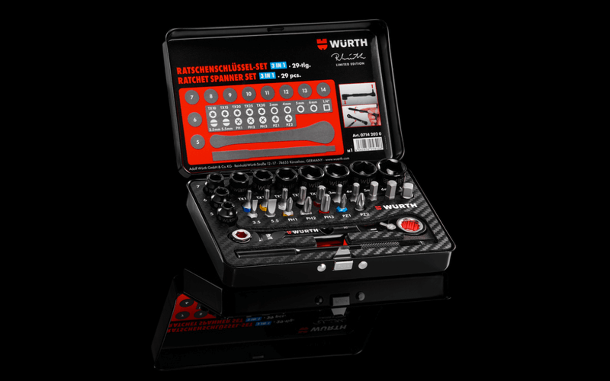 Limited Edition 29 piece ratchet set