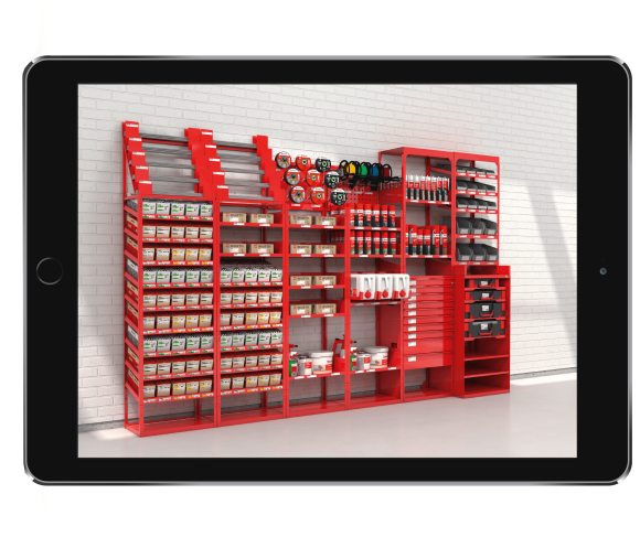 Previsualisation of ORSY® Rack Installation
