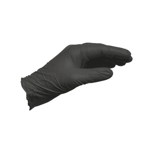 Disposable Black Nitrile Gloves
