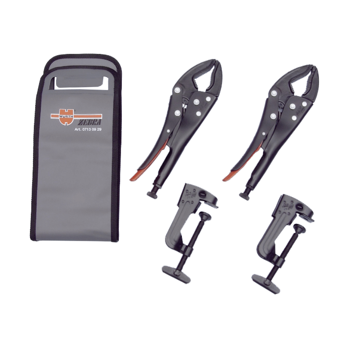 Mobile Vice Locking Pliers Set with Table Clamp