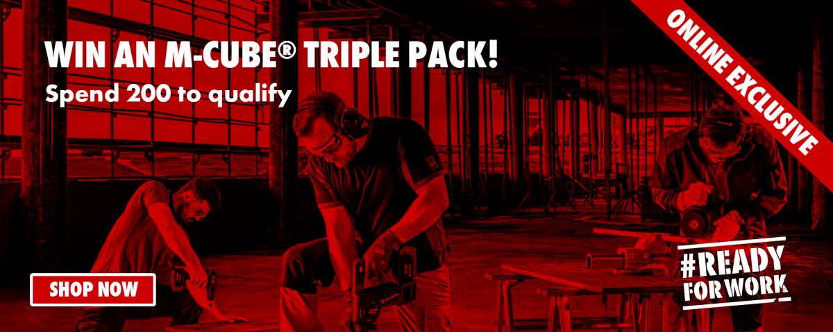 Don't miss your chance to win a new M-CUBE® Triple Pack!