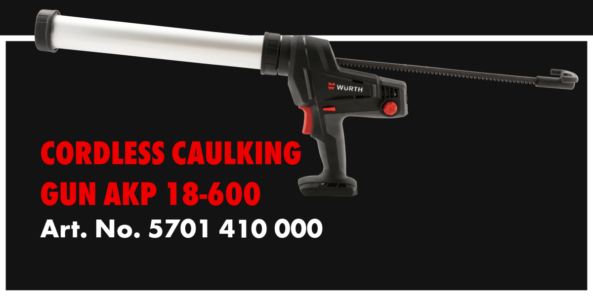 Cordless Caulking Gun AKP 18-600