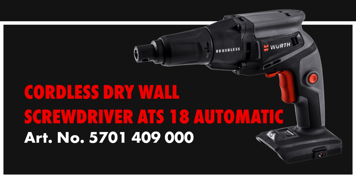 Cordless Dry Wall Screwdriver ATS-18 Automatic