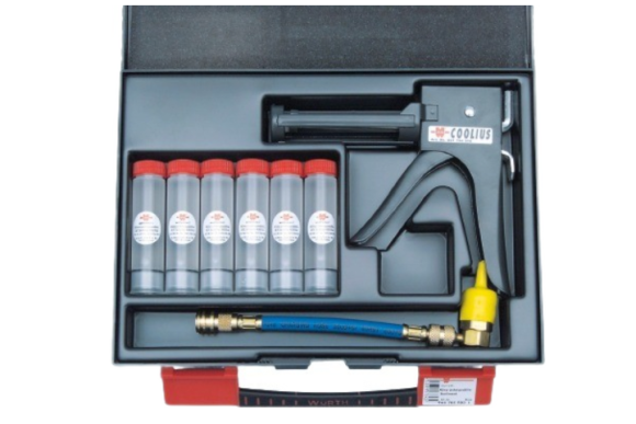 AIR CONDITIONING LEAK DETECTION ASSORTMENT FOR MOBILE USE ON R134A AIR-CONDITIONING SYSTEMS 
