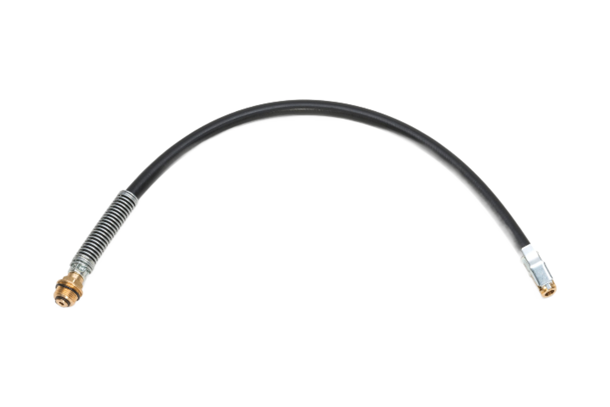 HOSE WITH QUICK-CONNECT NIPPLE FOR MANUAL TYRE INFLATORS
